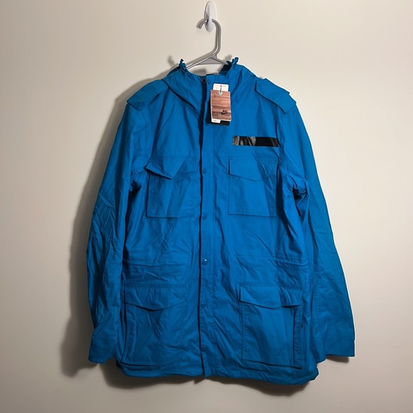 NWT Men's Nike Sportswear NSW M65 Jacket, Blue, L 384112 492 - Picture 1 of 6